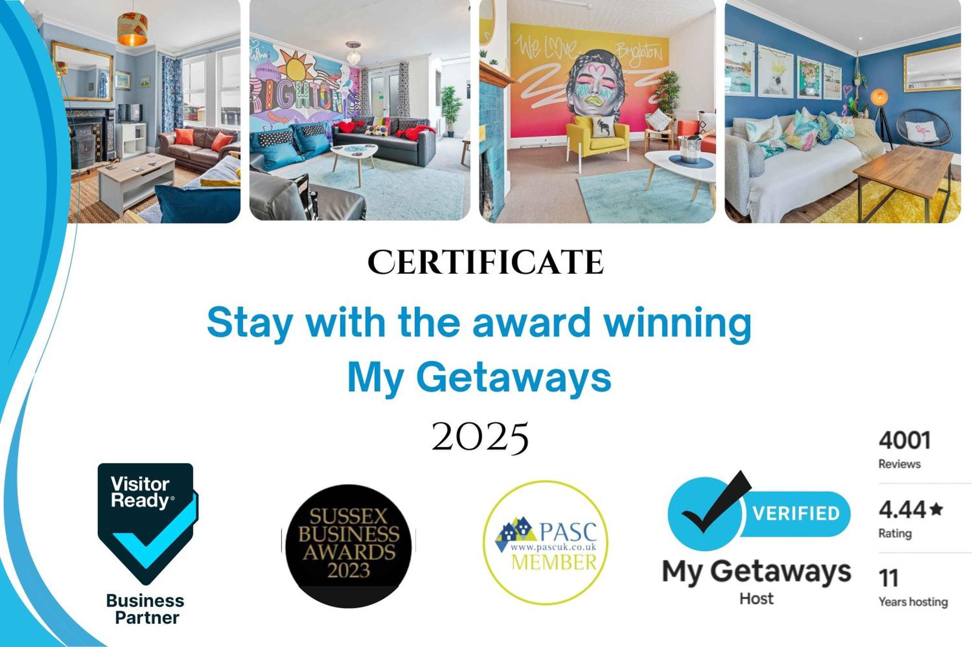 Central Lanes Pad By My Getaways Free Parking For One Car Hove Exterior foto